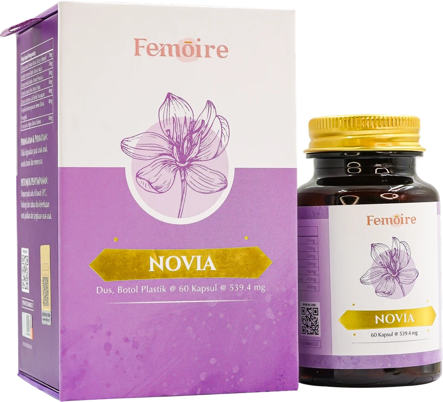 Box, botol & kapsul Novia Asli